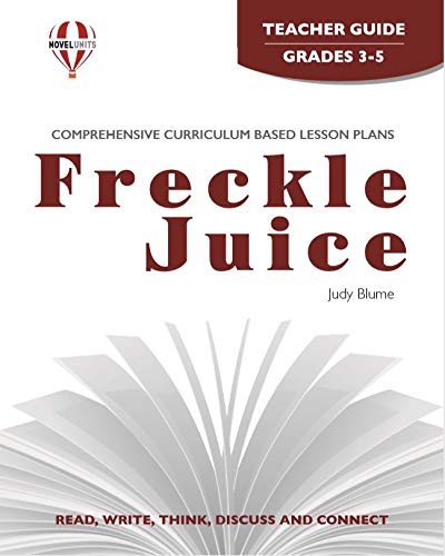 Beispielbild fr Freckle Juice Novel Units Teacher Guide zum Verkauf von Better World Books