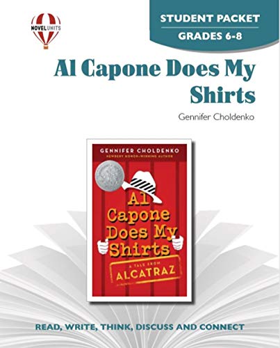 Beispielbild fr Al Capone Does My Shirts - Student Packet by Novel Units zum Verkauf von HPB-Emerald