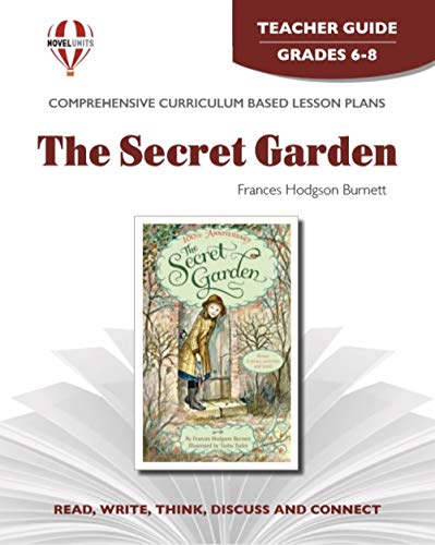9781561370627: The secret garden by Frances Hodgson Burnett [Paperback] by Novel Units, Inc.