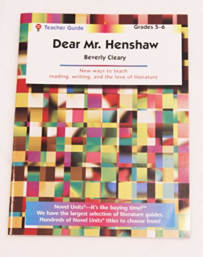 9781561372577: Dear Mr. Henshaw (Teacher Guide)