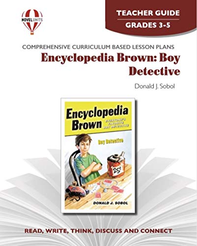 Stock image for Encyclopedia Brown: Boy Detective - Teacher Guide by Novel Units for sale by Your Online Bookstore