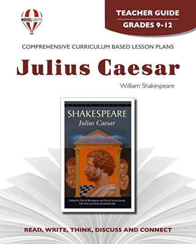 9781561373031: Julius Caesar - Teacher Guide by Novel Units