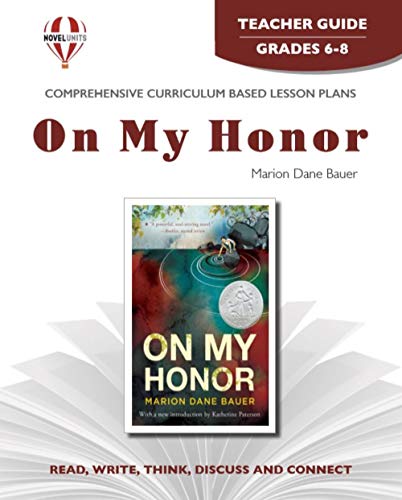 Stock image for On My Honor - Teacher Guide by Novel Units for sale by ThriftBooks-Atlanta