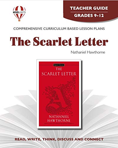 Imagen de archivo de The Scarlet Letter - Teacher Guide by Novel Units a la venta por Wonder Book