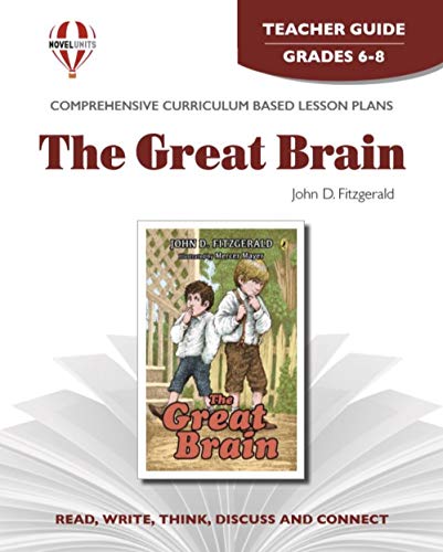 Stock image for Great Brain - Teacher Guide by Novel Units, Inc. for sale by Revaluation Books