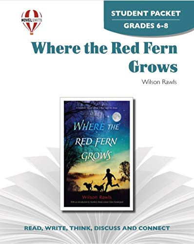 Beispielbild fr Where the Red Fern Grows Novel Units Student Packet zum Verkauf von Better World Books