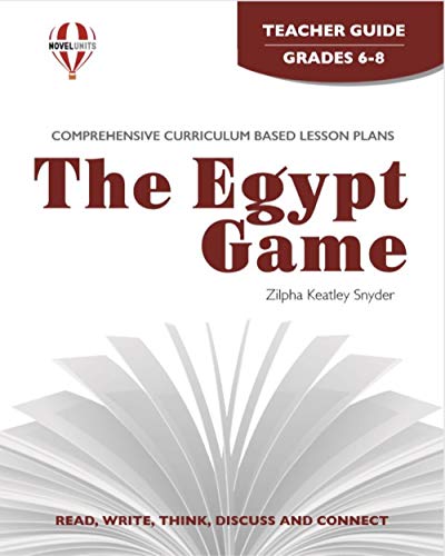 Beispielbild fr The Egypt Game Novel Units Teacher Guide zum Verkauf von Better World Books