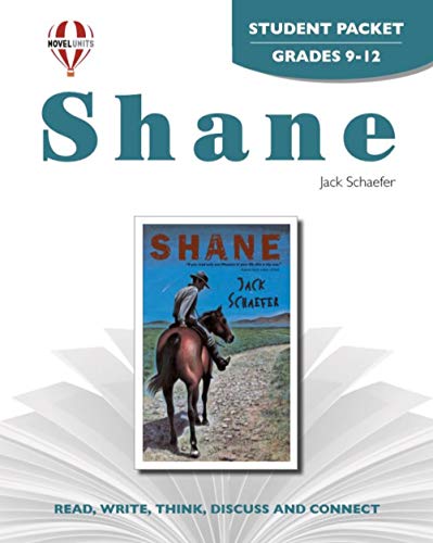 9781561375332: Shane - Student Packet by Novel Units, Inc.