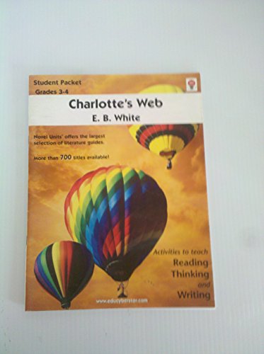 Beispielbild fr Charlotte's Web - Student Packet by Novel Units, Inc. zum Verkauf von HPB-Red