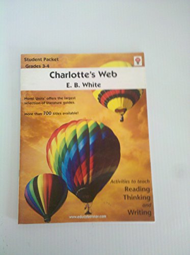 Imagen de archivo de Charlotte's Web - Student Packet by Novel Units, Inc. a la venta por HPB-Red