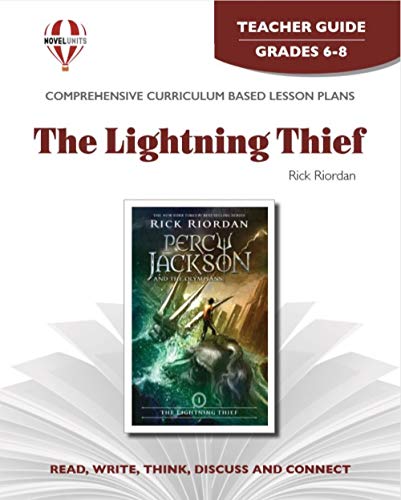 Beispielbild fr The Lightning Thief- Teacher Guide by Novel Units zum Verkauf von BooksRun