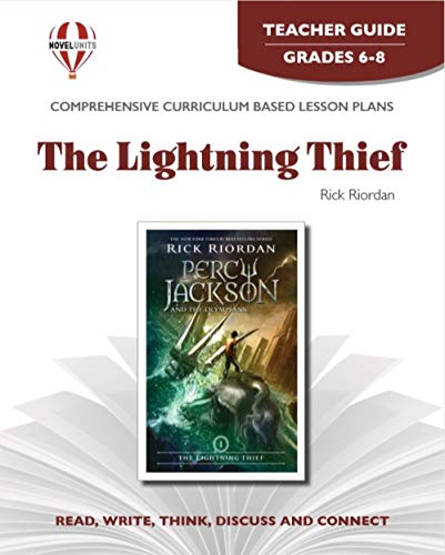 Stock image for The Lightning Thief- Teacher Guide by Novel Units for sale by BooksRun