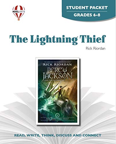 Imagen de archivo de The Lightning Thief - Student Packet by Novel Units a la venta por BooksRun