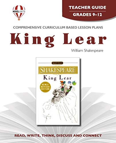 9781561379231: King Lear - Teacher Guide by Novel Units, Inc.