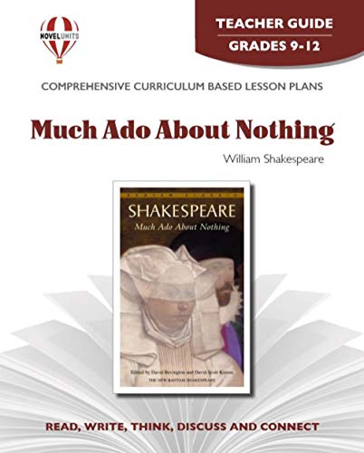 Beispielbild fr Much Ado About Nothing - Teacher Guide by Novel Units zum Verkauf von ThriftBooks-Dallas