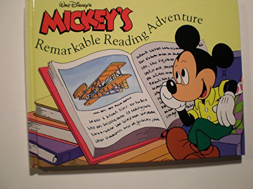 Imagen de archivo de Walt Disney's Mickey's Remarkable Reading Adventure a la venta por Alf Books