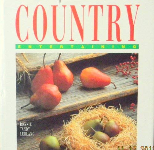 Imagen de archivo de Country Entertaining a la venta por Wonder Book