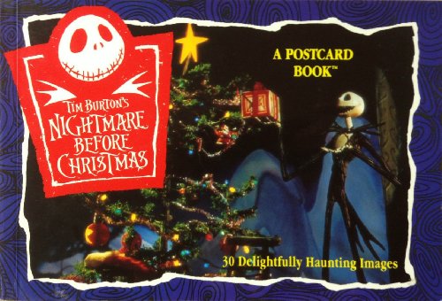 Imagen de archivo de Tim Burton's Nightmare Before Christmas: A Postcard Book a la venta por Books From California