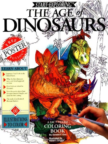 Beispielbild fr Age Of Dinosaurs Coloring Book (Start Exploring) zum Verkauf von More Than Words