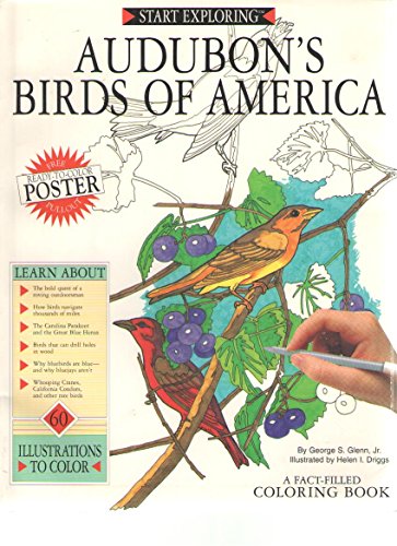 Beispielbild fr Audubon's Birds of America: A Fact-Filled Coloring Book (Start Exploring) zum Verkauf von Wonder Book