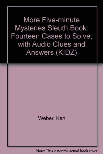 9781561387236: More Five-Minute Mysteries Sleuth Book: Fourteen Cases to Solve, with Audio Clues and Answers