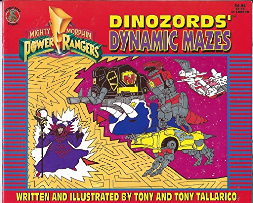 9781561444700: Mighty Morphin Power Rangers: Dinozords Dynamic Mazes