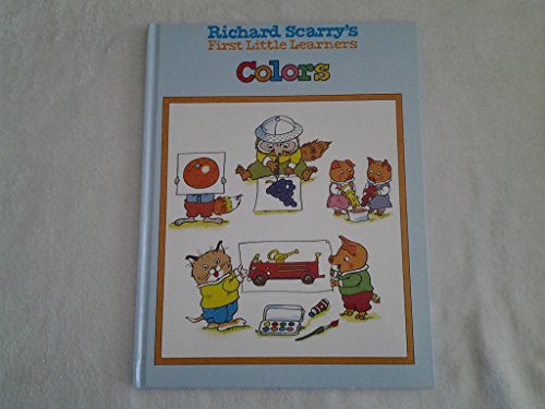 Beispielbild fr Colors (Richard Scarry's First Little Learners) zum Verkauf von BookHolders