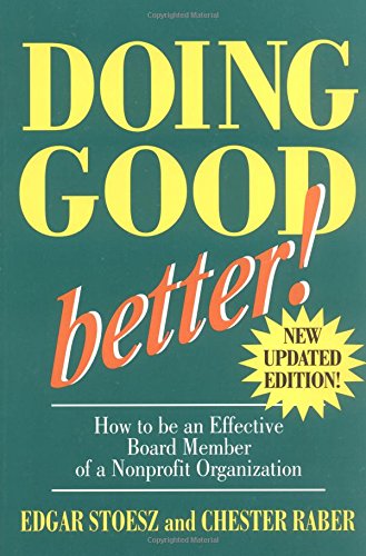 Stock image for Doing Good Better for sale by Front Cover Books