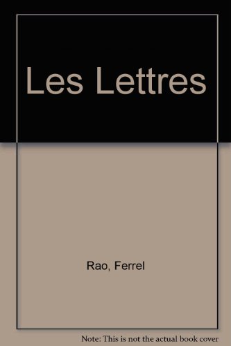 Les Lettres (9781561557264) by Rao, Ferrel