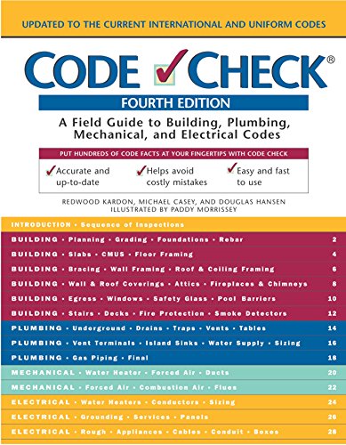 Beispielbild fr Code Check : A Field Guide to Building a Safe House zum Verkauf von Better World Books