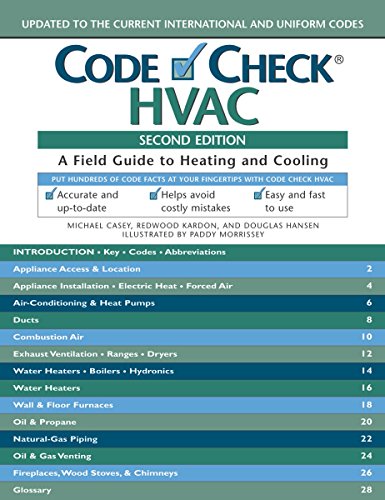 Stock image for Code Check HVAC: An Illustrated Guide to Heating and Cooling for sale by GF Books, Inc.