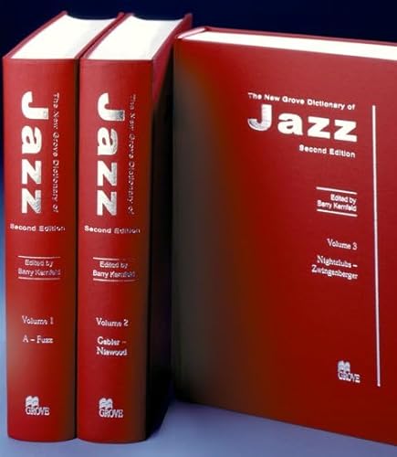 Beispielbild fr The New Grove Dictionary of Jazz(3 Volume Set) zum Verkauf von BooksElleven
