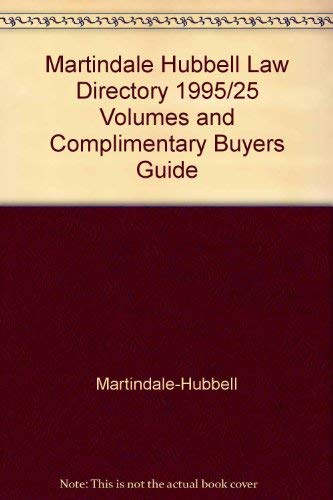 Beispielbild fr The Martindale-Hubbell Law Directory zum Verkauf von Wonder Book