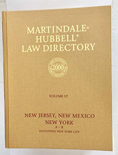 Beispielbild fr Martindale Hubbell Law Director V12 zum Verkauf von HPB-Red