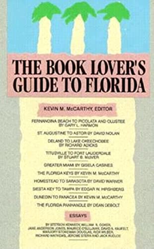 Stock image for The Book Lover's Guide to Florida for sale by Ergodebooks