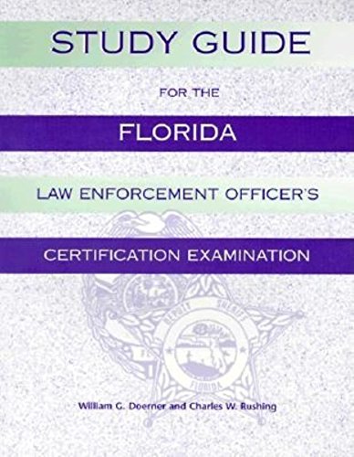 Stock image for Study Guide for the Florida Law Enforcement Officer's Certification Examination for sale by Patrico Books