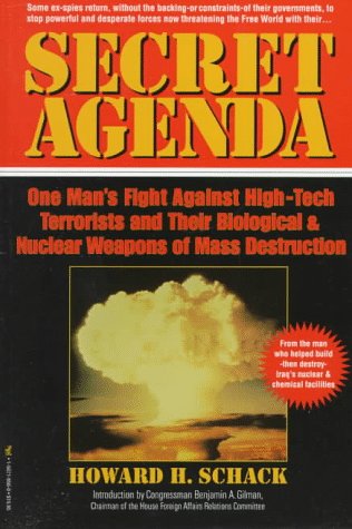 Stock image for Secret Agenda: One Man's Fight Against High-Tech Terrorists & Their Biological/Nuclear Weapons of Death for sale by ZBK Books
