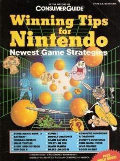 Imagen de archivo de CONSUMER GUIDE WINNING TIPS FOR NINTENDO NEWEST GAME STRATEGIES a la venta por West With The Night