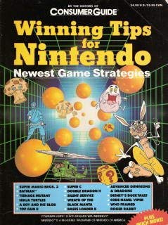 Stock image for CONSUMER GUIDE WINNING TIPS FOR NINTENDO NEWEST GAME STRATEGIES for sale by West With The Night