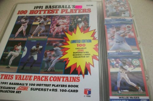 Stock image for 1991 Baseball's One Hundred Hottest Rookies Cards/Book for sale by HPB-Ruby