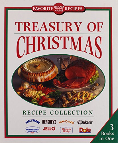 Beispielbild fr Treasury of Christmas: Recipe Collection (Famous Brand Name Recipes) zum Verkauf von Front Cover Books