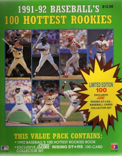 Imagen de archivo de 1991-92 Baseball's 100 Hottest Rookies a la venta por Wonder Book