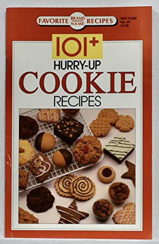 101 Hurry Up Cookie Recipes (9781561735655) by Publications International