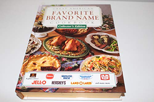 Beispielbild fr Great American Brand Name Cookbook (Collector's Edition) zum Verkauf von Wonder Book