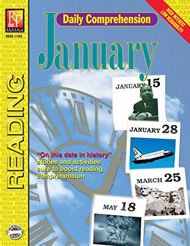 Imagen de archivo de Daily Comprehension: January | Reproducible Activity Book a la venta por GF Books, Inc.