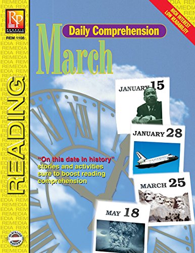 Beispielbild fr Daily Comprehension: March | Reproducible Activity Book zum Verkauf von Hawking Books