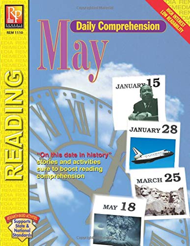 Beispielbild fr Daily Comprehension: May | Reproducible Activity Book zum Verkauf von Books Unplugged