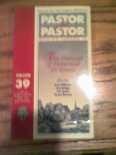 The Pursuit of Personal Holiness (Pastor to Pastor) (9781561797721) by Bruce Wilkinson; Jerry Bridges; R.C. Sproul; Vernon Grounds