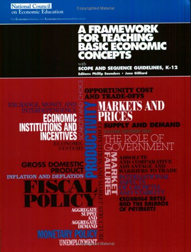 Beispielbild fr A Framework for Teaching Basic Economic Concepts: With Scope and Sequence Guidelines, K-12 zum Verkauf von Better World Books