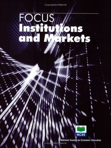 Beispielbild fr Institutions and markets (Focus) (Focus) zum Verkauf von Wonder Book